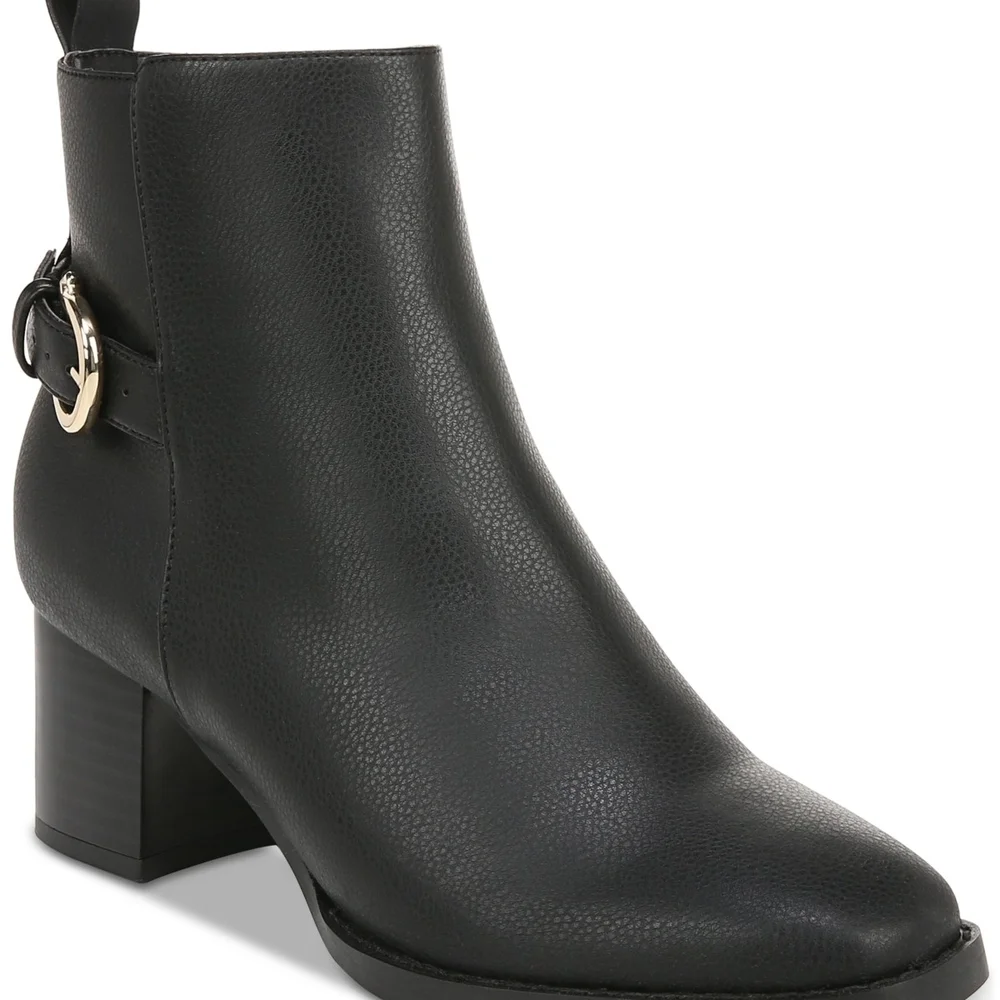 Giani Bernini Women's Jovviee Memory Foam Block Heel Dress Booties,